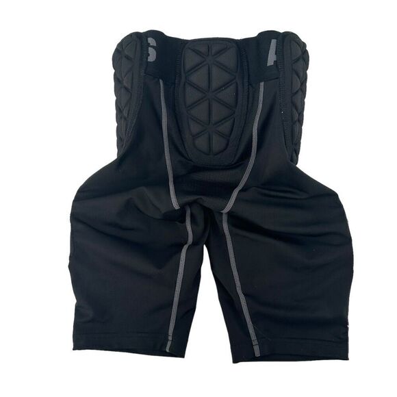 Adidas Padded Compression Football Shorts Youth Boys Size M Black Climacool Gear - Picture 7 of 7